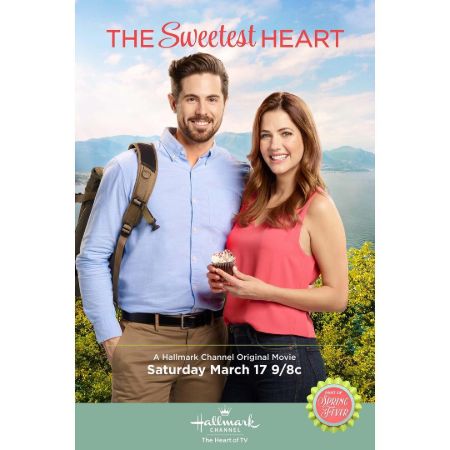 Chris with his on-screen partner, Julie